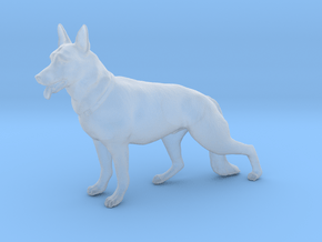 German Shepard (1/24 scale) in Smoothest Fine Detail Plastic