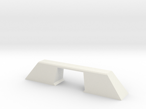 N Scale Bridge Modern Single Double 1:160 in White Natural Versatile Plastic