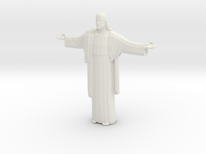 Cristo-redentor in White Natural Versatile Plastic