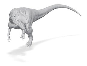 Digital-Allosaurus 1:72 scale  in Allosaurus 1:72 scale 