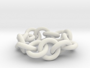 Chain in White Natural Versatile Plastic