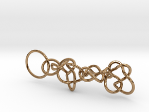 Chain1 in Polished Brass (Interlocking Parts)