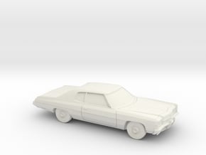 1/87 1972 Chevrolet Impala in White Natural Versatile Plastic