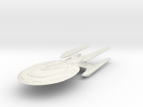 Quinn Class HvyCruiser in White Natural Versatile Plastic