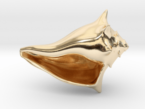 Whelk Model in 14K Yellow Gold