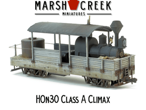HOn30 Climax Class A in Smoothest Fine Detail Plastic