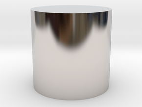 Thinking Cylinder in Platinum: Extra Large