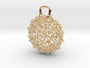 Pendant1t in 14k Gold Plated Brass