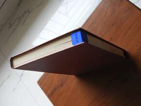 Bookclip small in Blue Processed Versatile Plastic