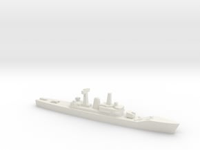 Leander-class frigate, 1/1800 in White Natural Versatile Plastic