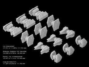 (Armada) Imperial Fighters Set II in Tan Fine Detail Plastic
