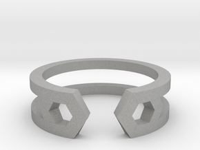 HH Ring Sharp, Us Size 8, 18,2mm in Aluminum: 8 / 56.75