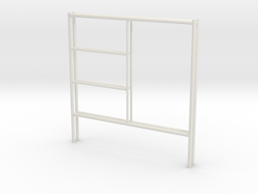 1:24 Step Frame 60x60 in White Natural Versatile Plastic