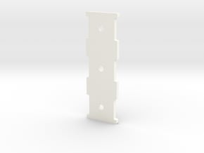 2537-5 Triple Carb Base in White Processed Versatile Plastic