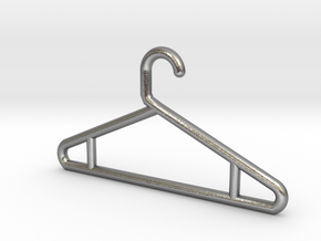 Hanger Keychain V2 in Natural Silver