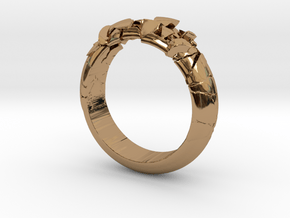 Ring explosion.  in Polished Brass