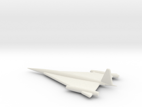 Northrop XSSM-A-5 Missile Final Design in White Natural Versatile Plastic