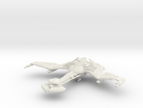 Vor'Tile Class IV BattleCruiser  Wings Up in White Natural Versatile Plastic