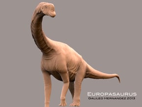 Europasaurus1:72 v2 in White Natural Versatile Plastic