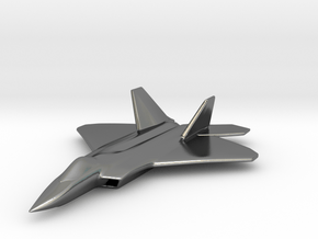 1/285 F-22 Raptor in Polished Silver