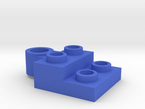 Holder for steering part from bottom in Blue Processed Versatile Plastic