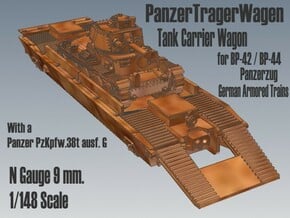 1-148 Pz-Tr-W+ PzKpfw 38t For BP-42 in Smooth Fine Detail Plastic