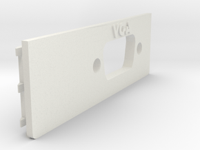 A1200 Rear Expansion VGA in White Natural Versatile Plastic