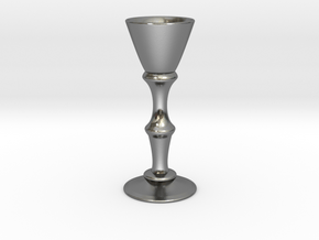 Candle Holder Model S in Polished Silver