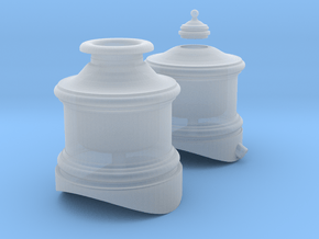 Cooke 2-6-0 Domes 1-48 Scale in Smooth Fine Detail Plastic