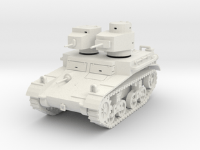 PV42A M2A2 "Mae West" Light Tank (28mm) in White Natural Versatile Plastic