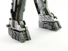 TR Compatible Feet for CW Leader Megatron in White Processed Versatile Plastic