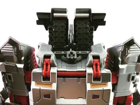 Titan Master Neck Socket for CW Leader Megatron in White Processed Versatile Plastic