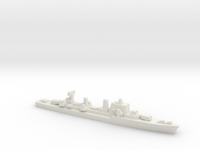 Halland-class destroyer, 1/1800 in White Natural Versatile Plastic