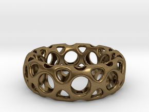 D.O.R Ring-M size in Natural Bronze