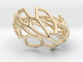 Hexawave Ring-S size in 14K Yellow Gold