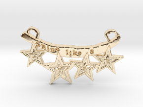 Shine Like A Star by ~M. in 14k Gold Plated Brass