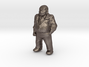 1/32 Standing Crew Member in Polished Bronzed Silver Steel
