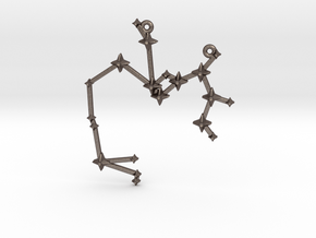The Constellation Collection - Sagittarius in Polished Bronzed Silver Steel