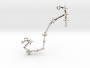 The Constellation Collection - Scorpio in Rhodium Plated Brass