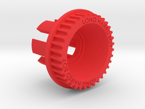 10mm 35T Pulley For Flywheels in Red Processed Versatile Plastic