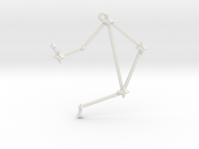 The Constellation Collection - Libra in White Natural Versatile Plastic