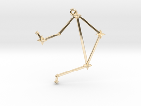 The Constellation Collection - Libra in 14K Yellow Gold