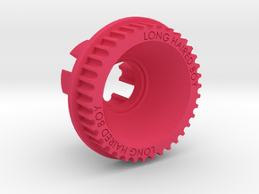 10mm 38T Pulley For Flywheels in Pink Processed Versatile Plastic