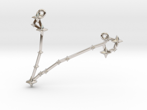 The Constellation Collection - Pisces in Platinum
