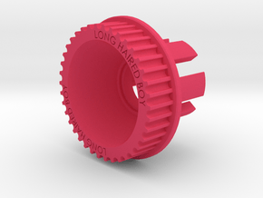 13mm 38T Pulley For Flywheels in Pink Processed Versatile Plastic