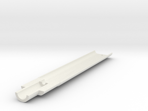 Katana Saber Body in White Natural Versatile Plastic