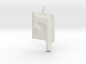 26 Pe-sofit Pendant in White Natural Versatile Plastic