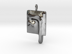 26 Pe-sofit Pendant in Polished Silver