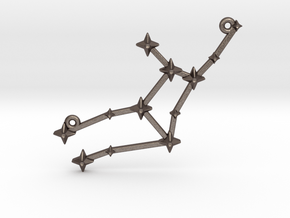The Constellation Collection - Virgo in Polished Bronzed Silver Steel