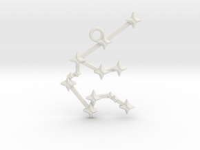 The Constellation Collection - Aquarius in White Natural Versatile Plastic